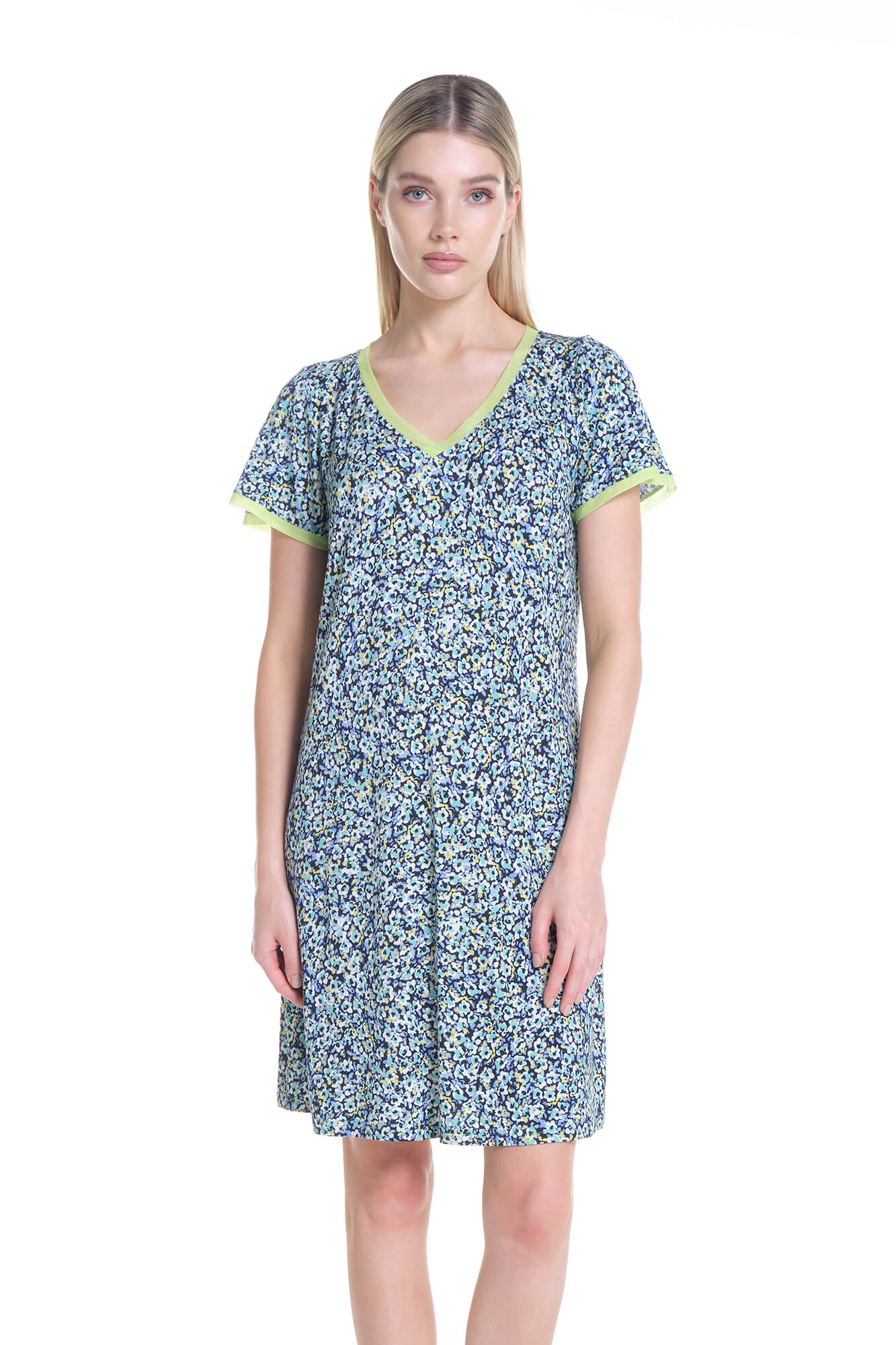 Camicia Viscosa Floreale