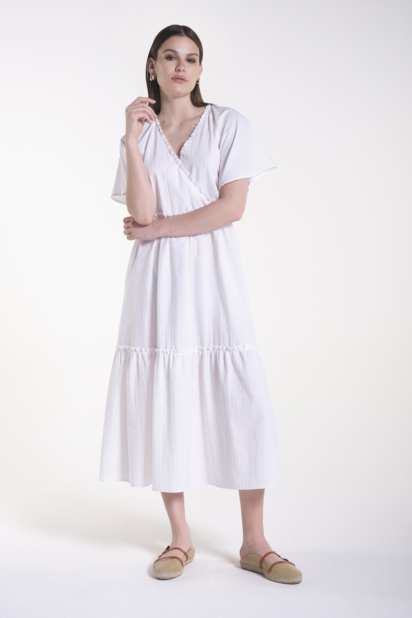 Abito Cotone Jacquard