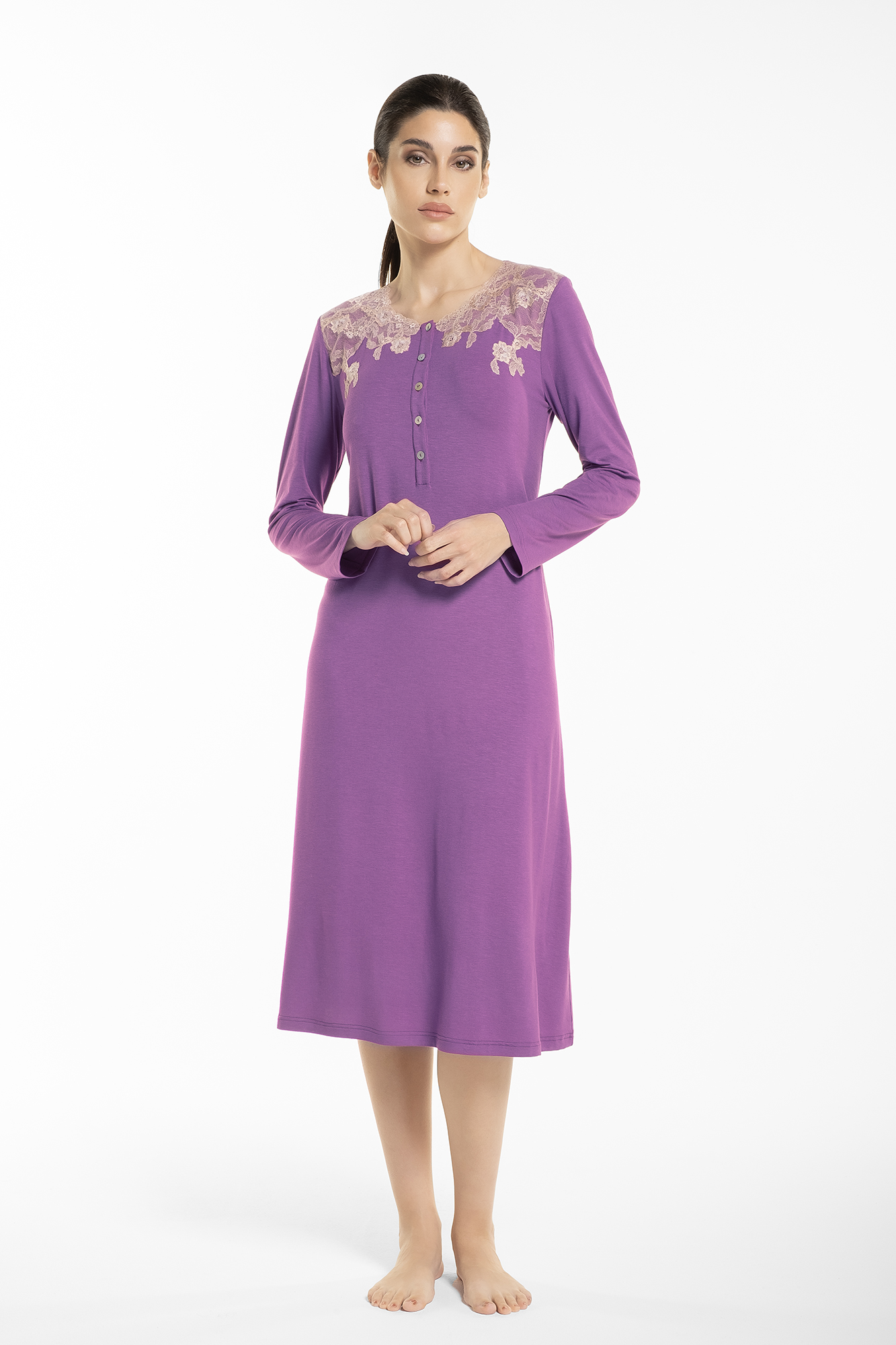 Camicia Modal Tencel Frastaglio