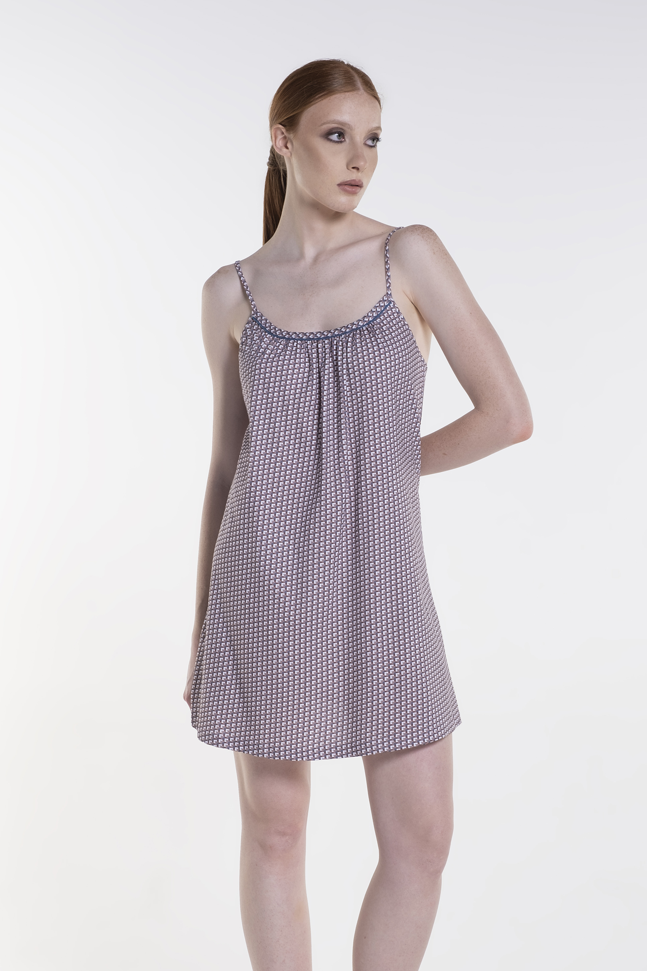 Sottoveste Jersey Cotone Stampa