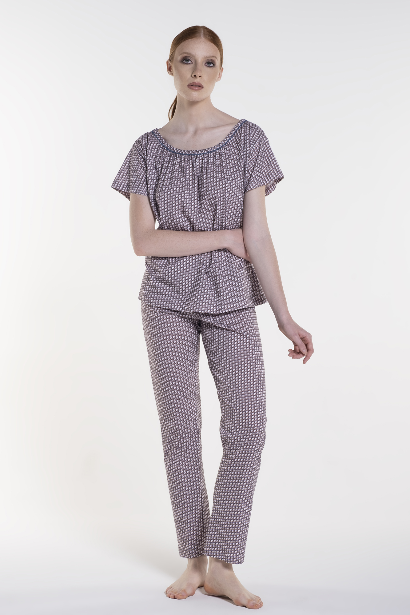 Pigiama Jersey Cotone Stampa
