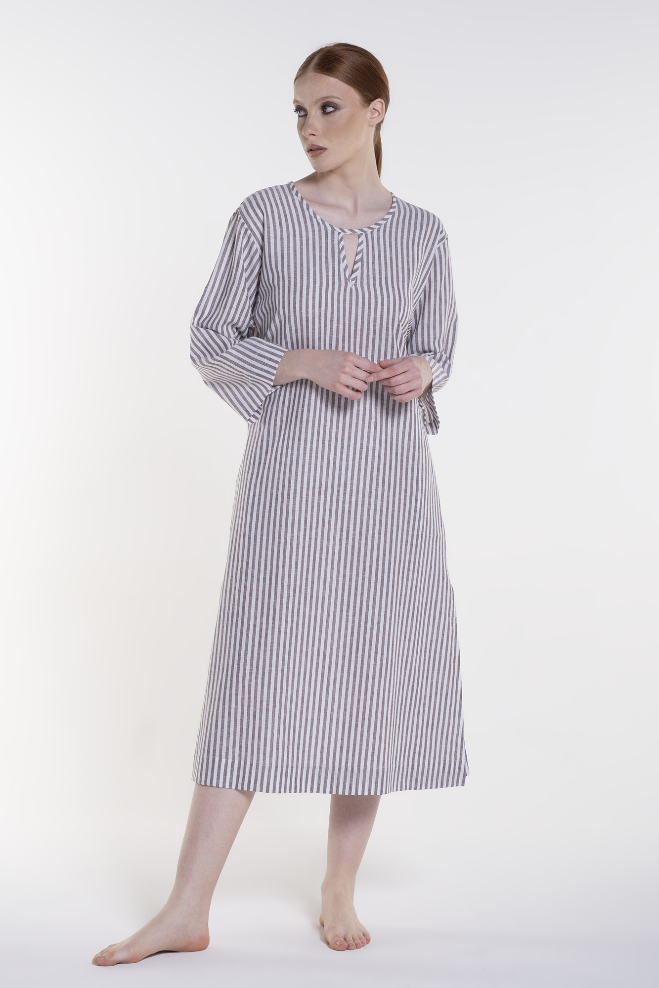 Abito Lino/Cotone Riga