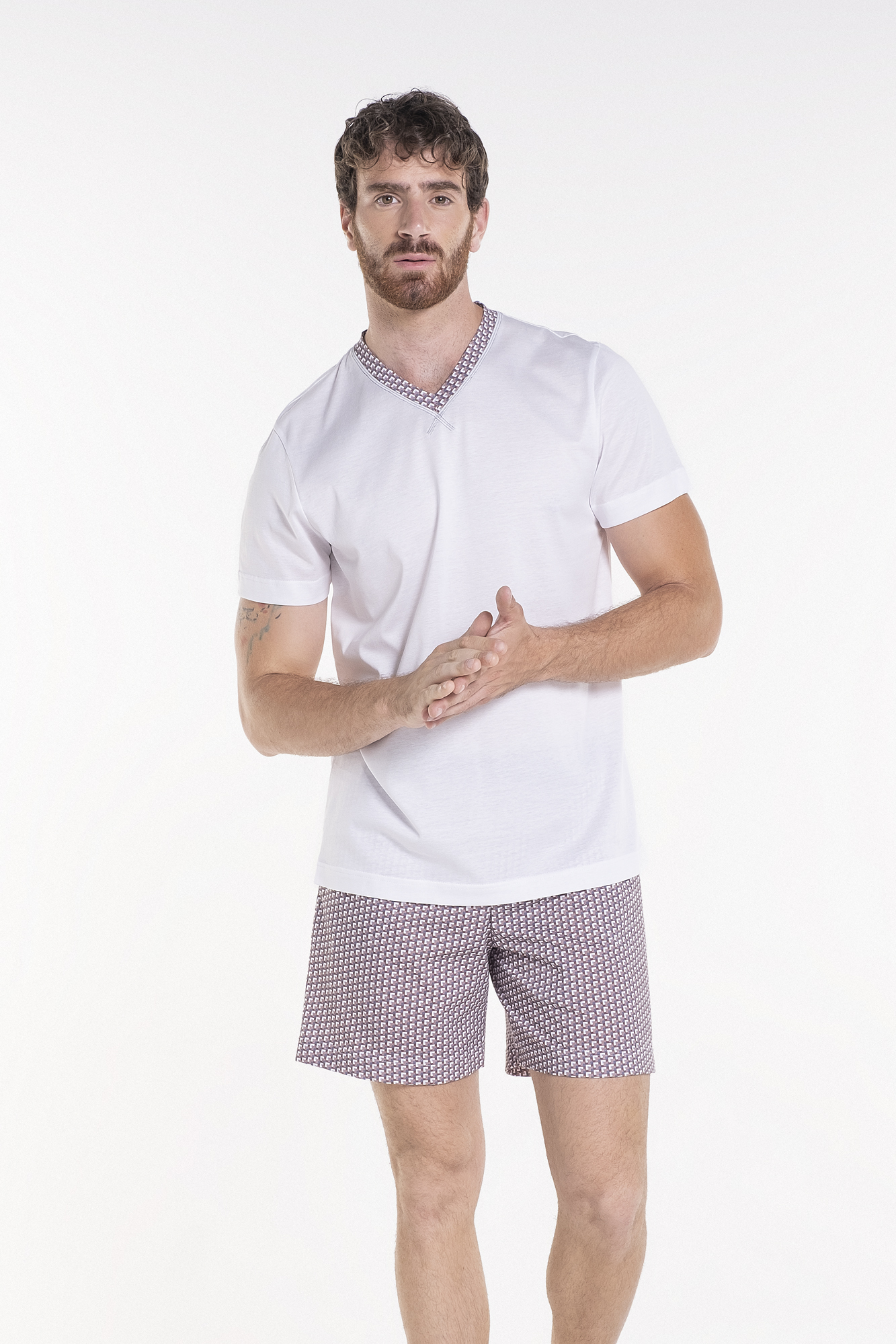 Pigiama Jersey Cotone Stampa