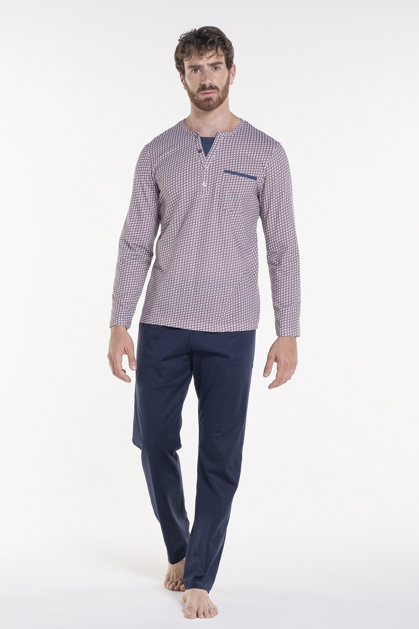 Pigiama Jersey Cotone Stampa