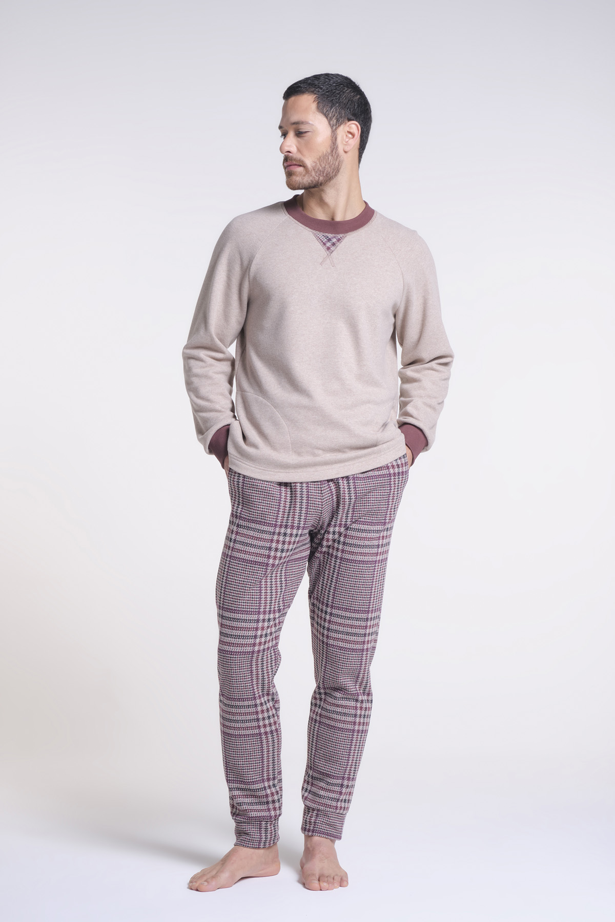 Pigiama Punto Milano Jacquard