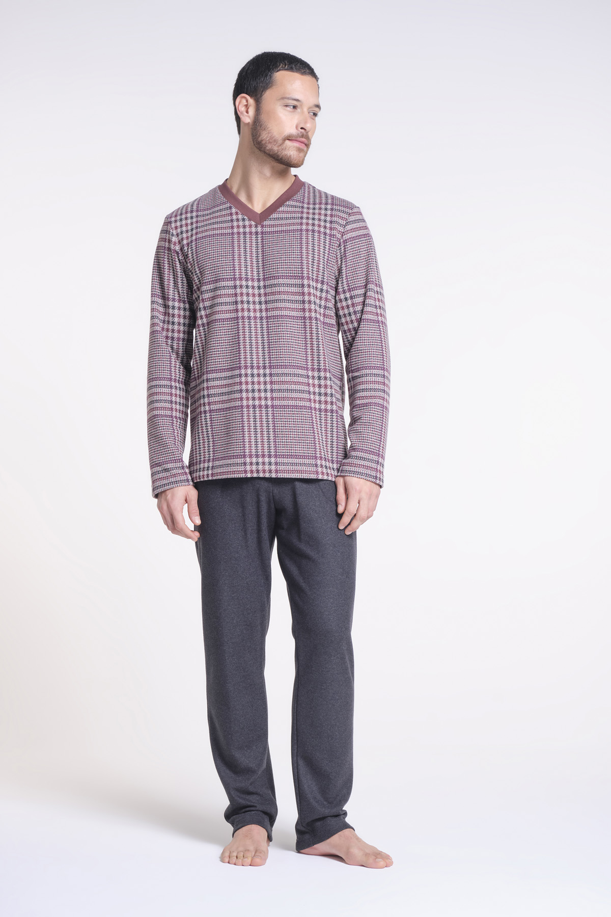 Pigiama Punto Milano Jacquard