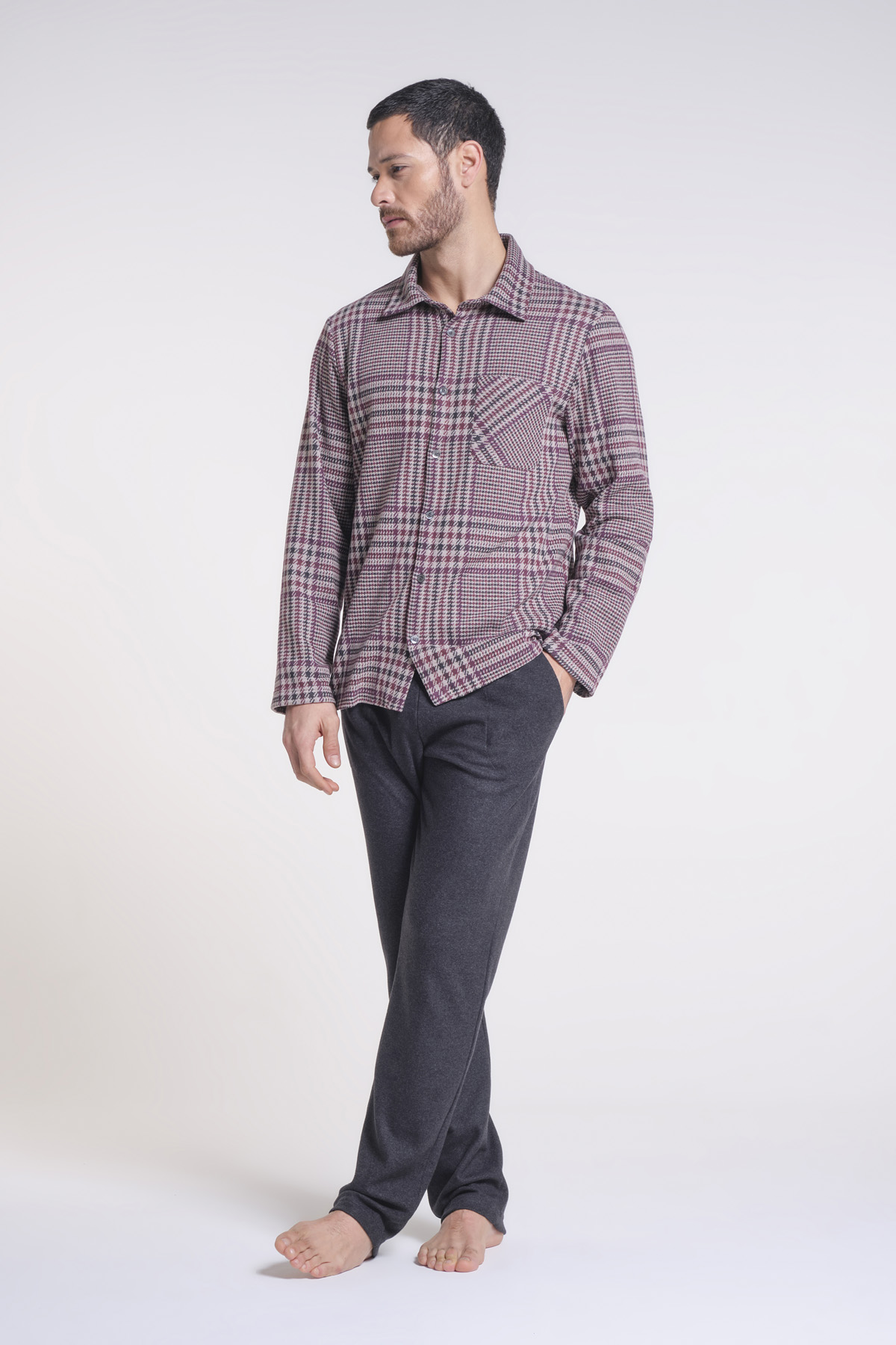 Pigiama Punto Milano Jacquard