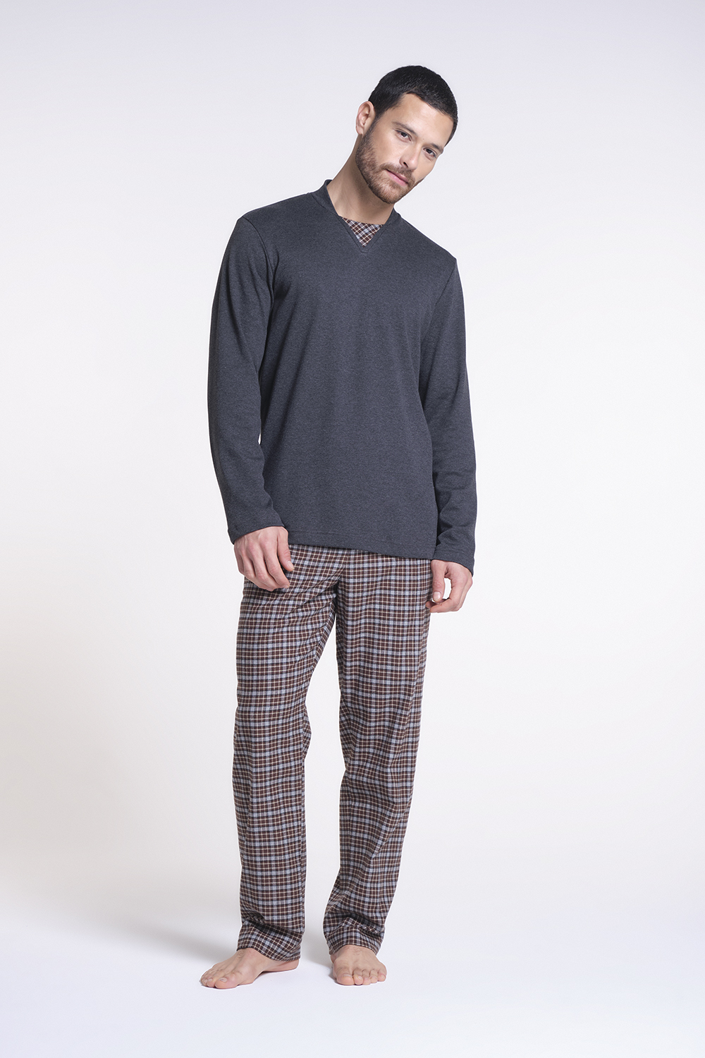 Pigiama Interlock Cotone e Flanella