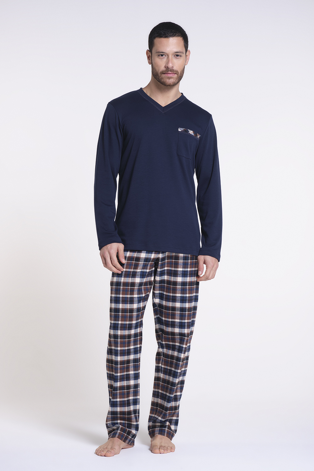 Pigiama Interlock Cotone e Flanella