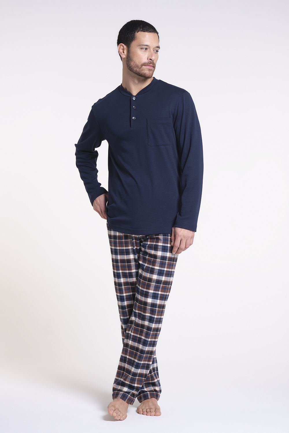 Pigiama Interlock Cotone e Flanella
