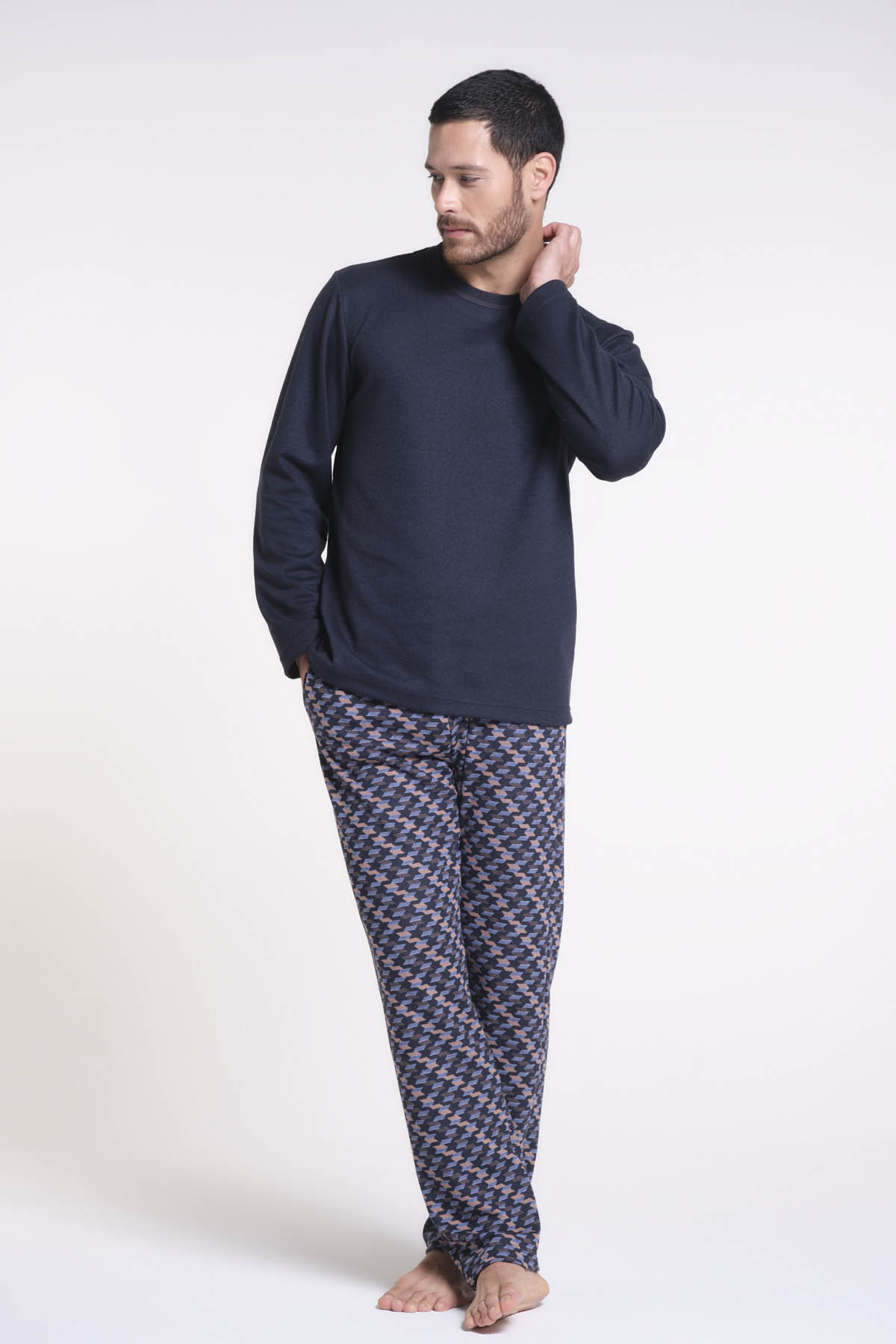 Pigiama Jacquard