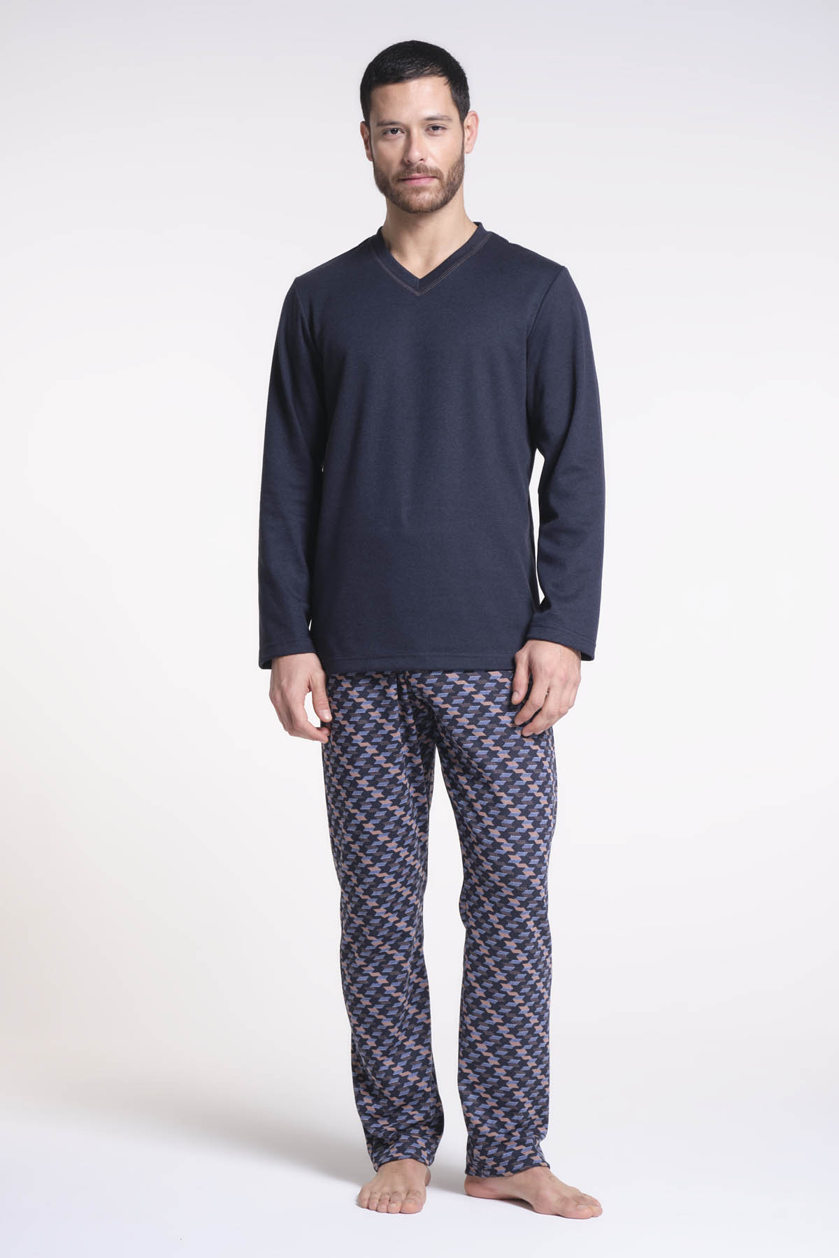 Pigiama Jacquard