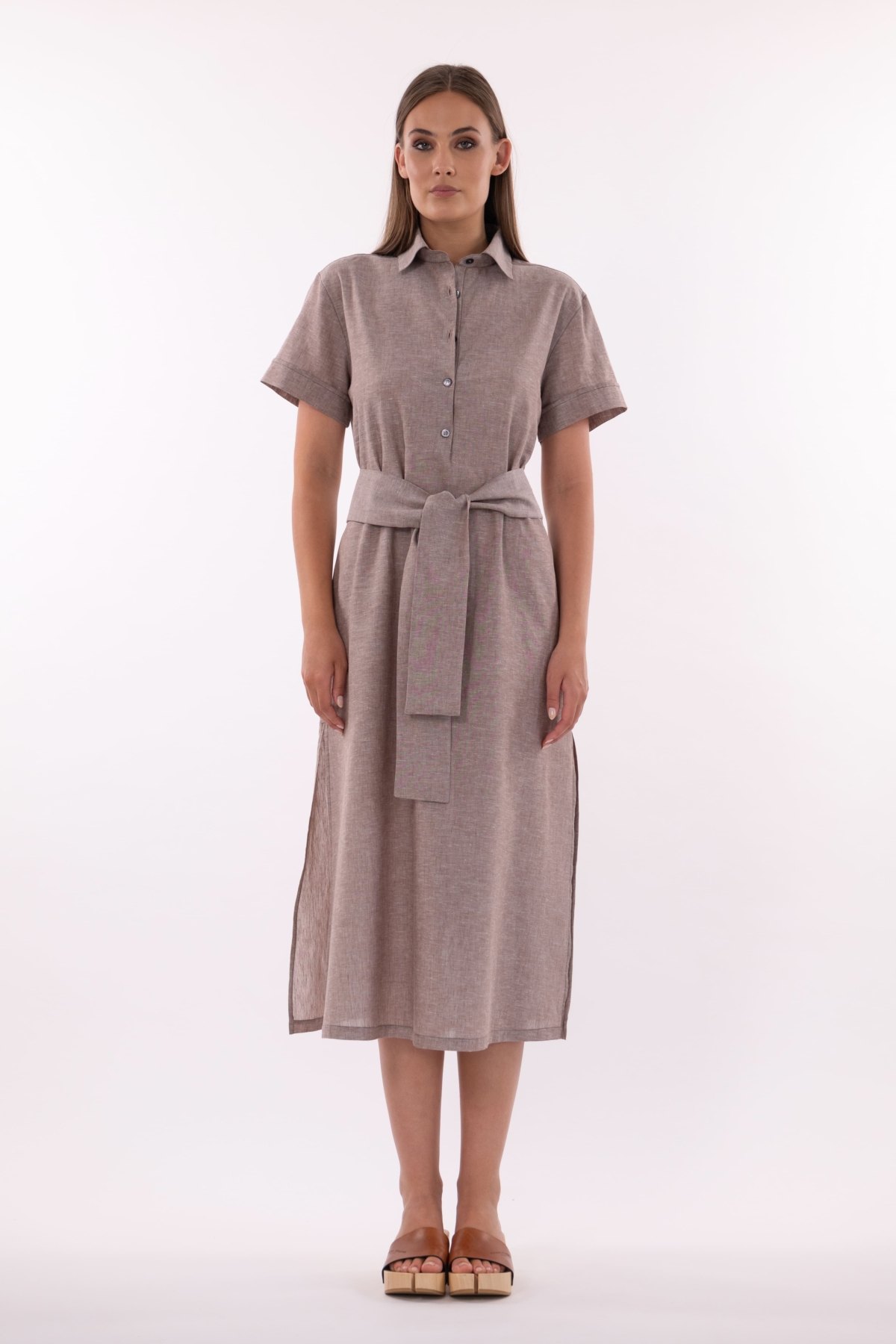 Chemisier Lino/Cotone