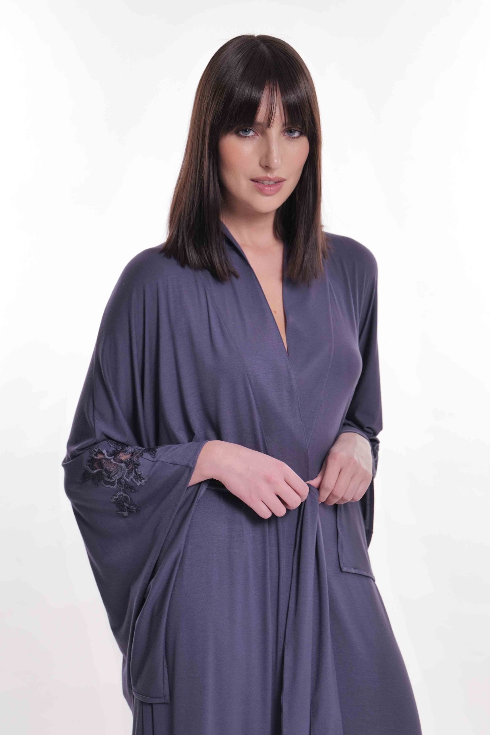 Vestaglia Modal Tencel - immagine 2
