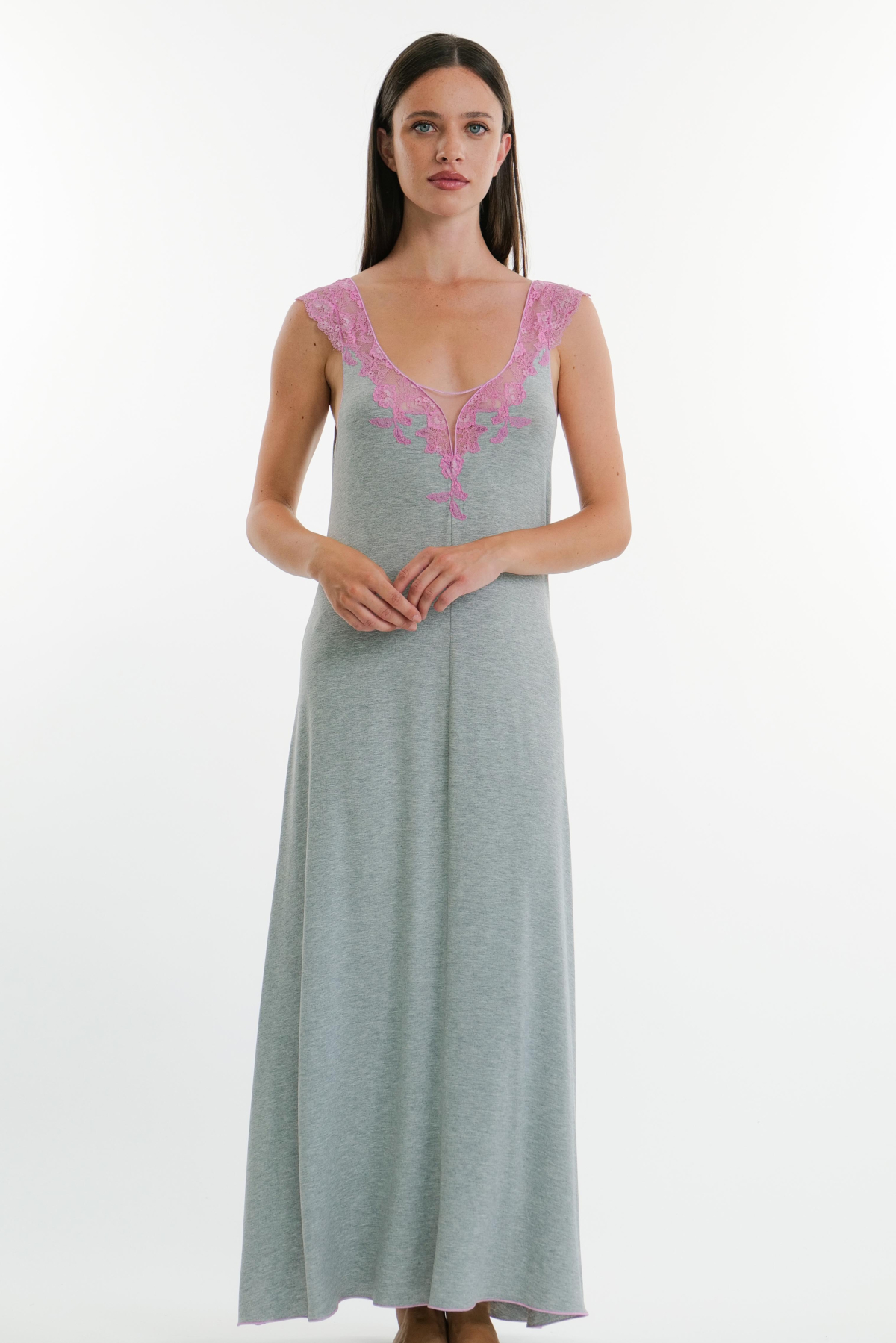 Nightdress Mélange Viscose