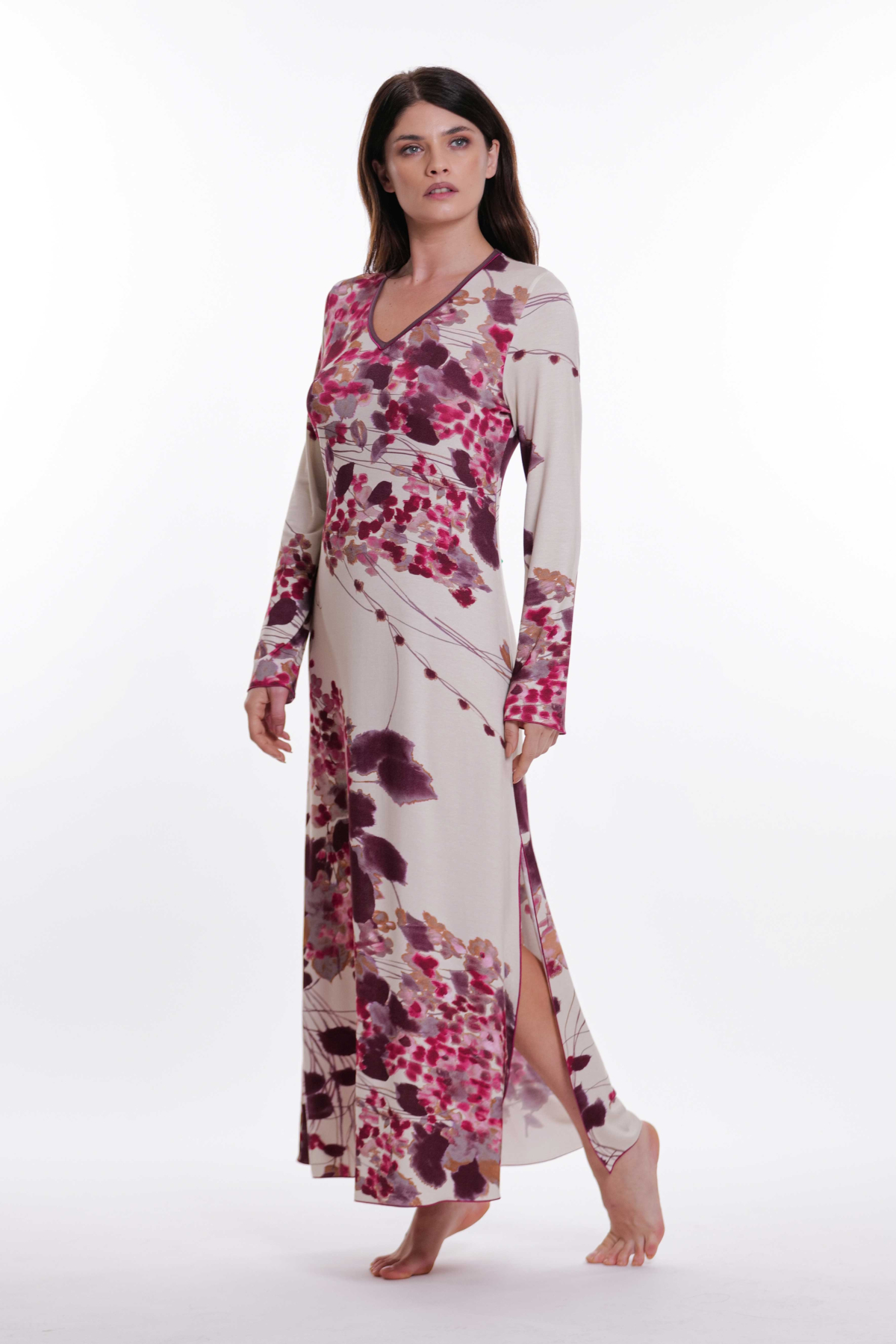Nightdress Viscose Print