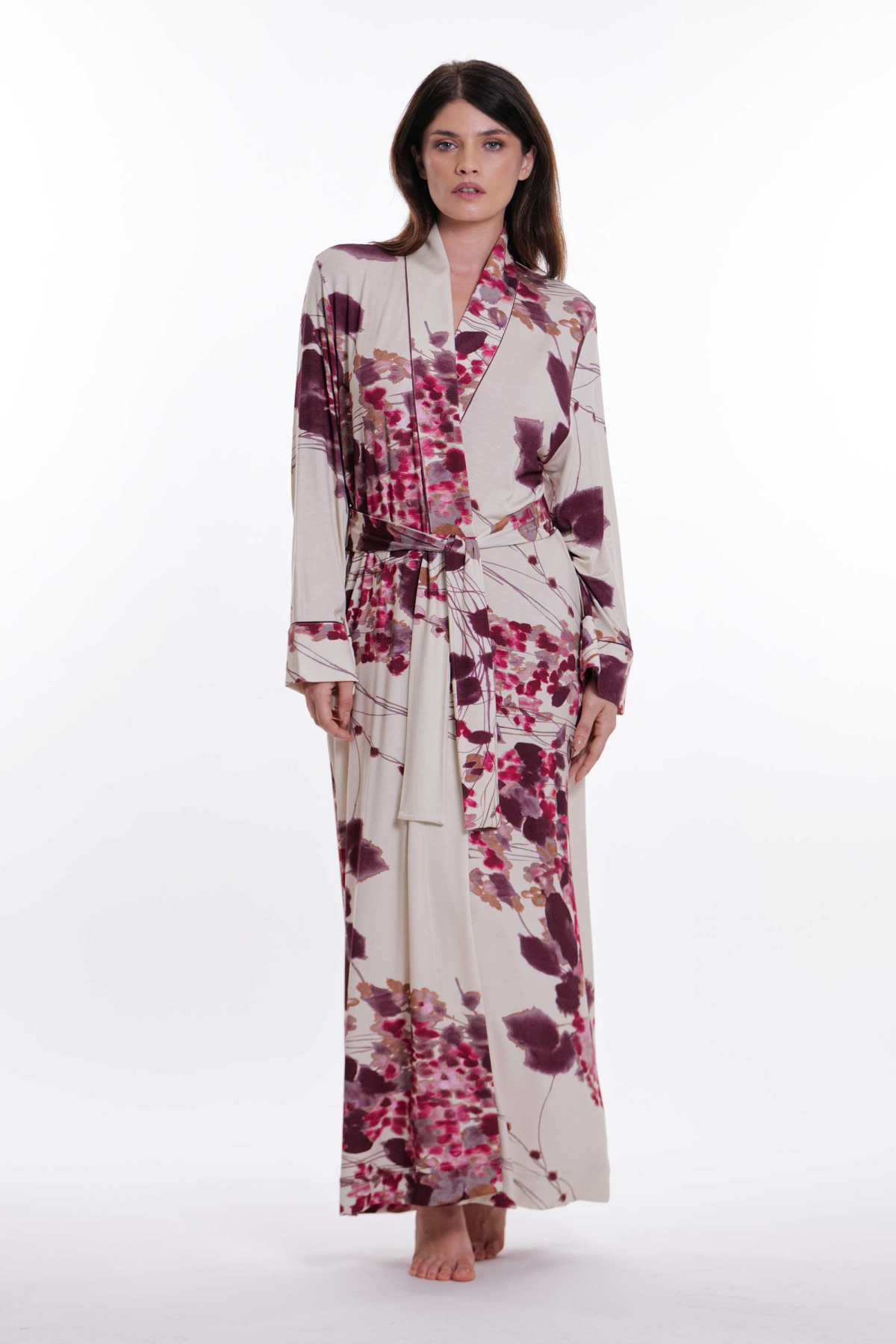 Robe Viscose Print