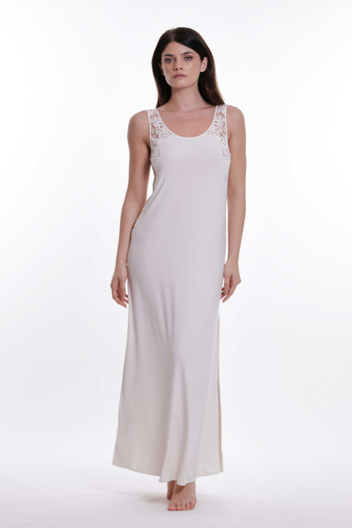 Nightdress Bamboo Rib